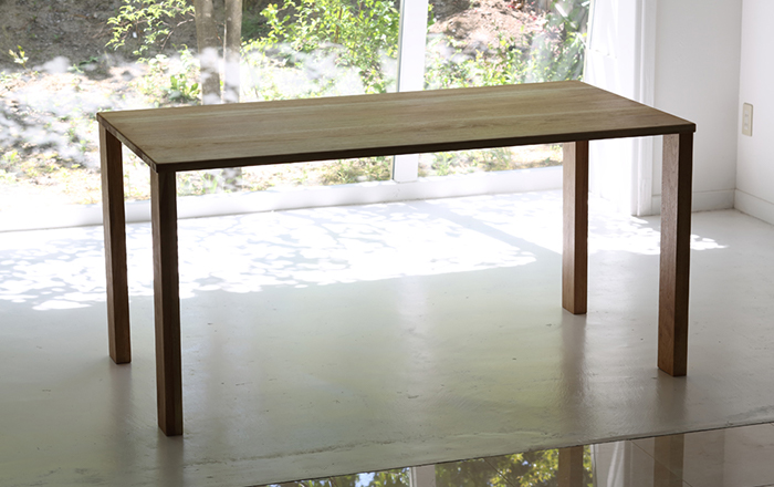 日本の木・無垢材 ローテーブル 150 | インテリアデザイン・オーダー 